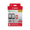 Cartouche canon original pg-545xl/cl-546xl photo value pack noir + cyan-magenta-jaune