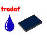 Cassette encrage trodat 6/4928b pour tampon encreur 4928/4958 coloris bleu