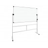 Tableau ulmann blanc mobile reversible 120x200cm