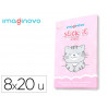 Notes adhesives imaginovo stick it notebook 20 notes adhesives chaton tailles assorties