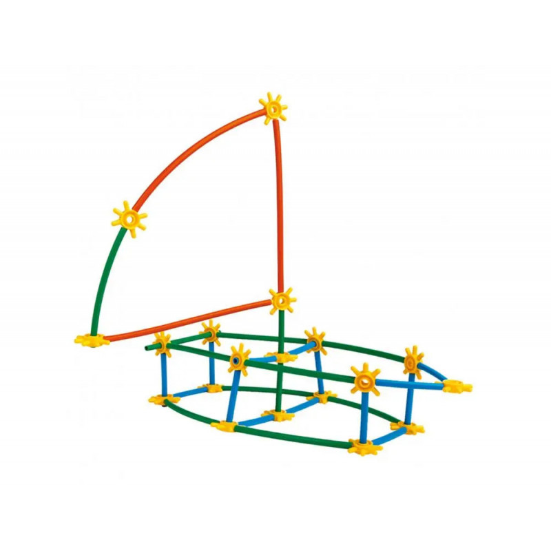 Jeu de construction bambouchicolor 3 dimensions nathan 268 pieces