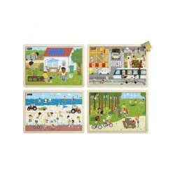 Puzzles nathan eco-citoyens...
