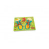 Chaussures a nouer andreu toys support en bois 30x22 cm