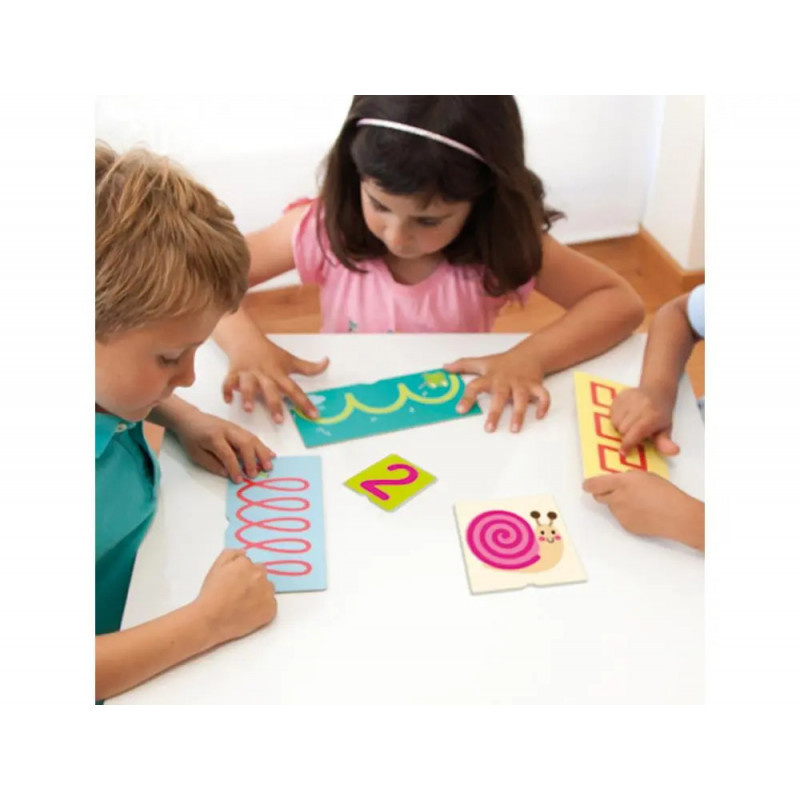Besoins specifiques materiels pedagogiques akros fiches tactiles sur les numeros et pre ecriture 23 fiches