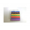 Fractions wissner plateau des fractions 10 couleurs assortie 51 pieces