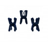 Accessoires de parcours first loisirs pince multi usages articulation centrale utilisables avec arcs tunnel