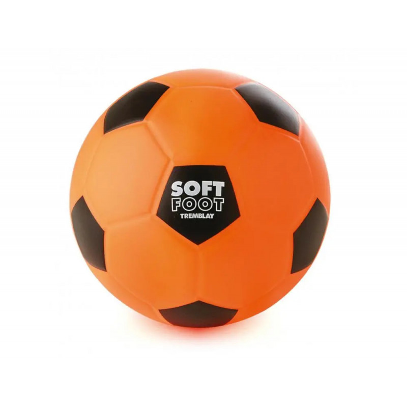 Ballon soft foot tremblay pvc souple robuste 22 cm 300g