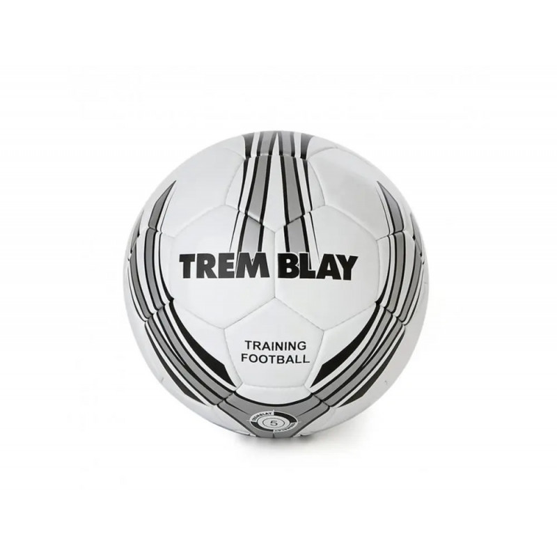 Ballon football cuir synthetique tremblay entrainement de grande qualite taille 5