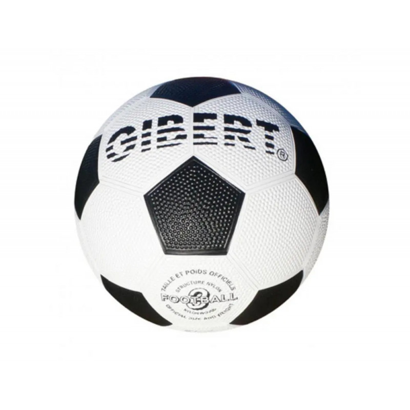 Ballon de football first loisirs caoutchouc graine entrainement taille 3 18 cm 320g