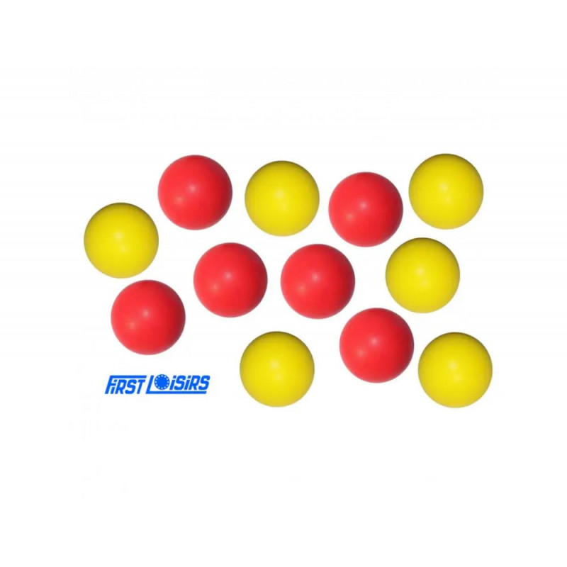 Balles d eveil first loisirs balles mousses 4 cm lot de 12