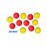 Balles d eveil first loisirs balles mousses 4 cm lot de 12