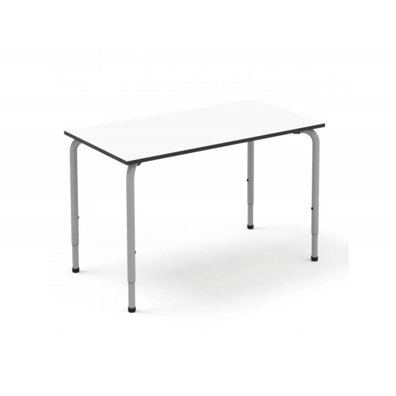 Table mirplay rectangulaire metal 120x60cm maternelle