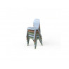 Chaise mirplay ina ergonomiquepp empilable enfant taille 6 coloris aleatoire lot 5 unites