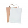 Lot sacs papier kraft folia 24x31cm 125g 20 unites coloris brun