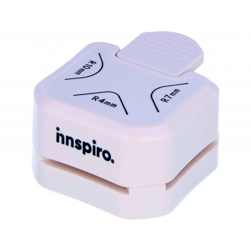 Perforateur coins innspiro 3en1 perfore 4mm 7mm et 10mm