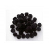Pompons a la couleur graine creative 15 mm 45 pieces coloris noir