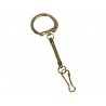 Lot attaches porte-cles et mousquetons graine creative 30 unites coloris metal argente