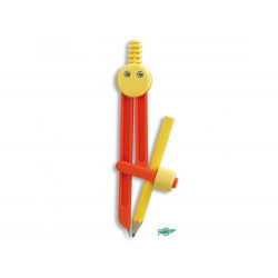 Compas scolaire avec crayon...