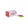 Crayons de cire oz chublets 57 mm boite 96 unites 12 coloris assortis
