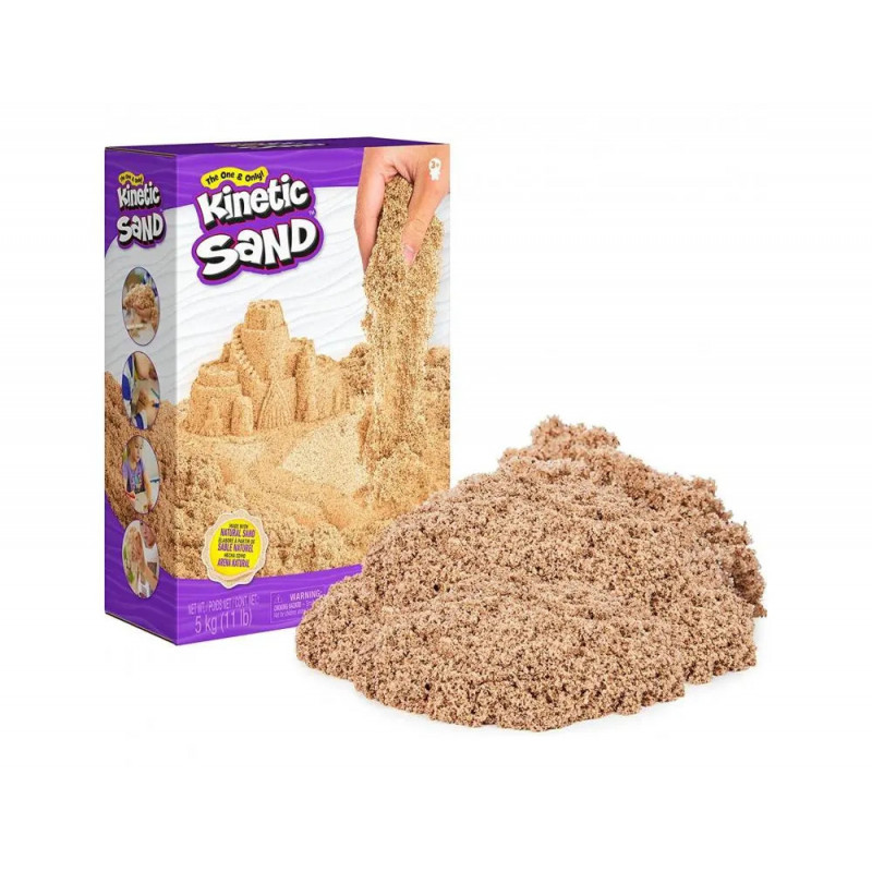 Sable a modeler kinetic sandqualite superieure paquet de 5kg