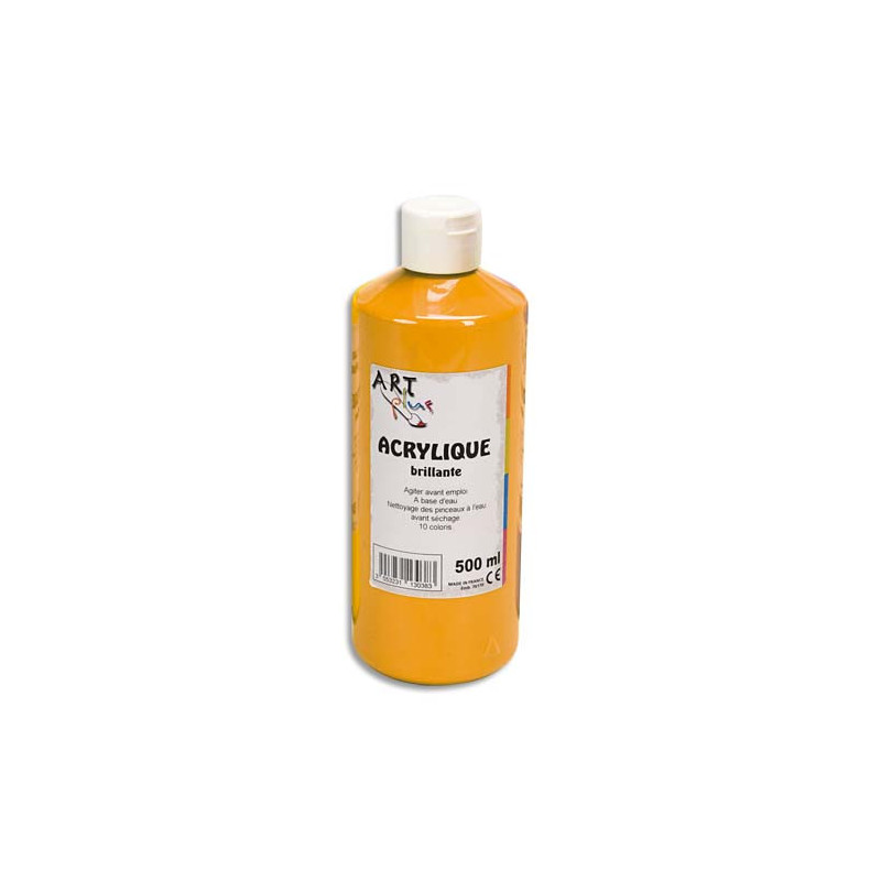 ART PLUS Acrylique brillante 500ml Orange