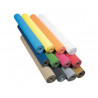 Carton ondule clairefontaine fine cannelure 50x70cm 300g coloris jaune 1 feuille