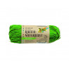 Raphia vegetal clairefontaine coloris vert pelote 50g
