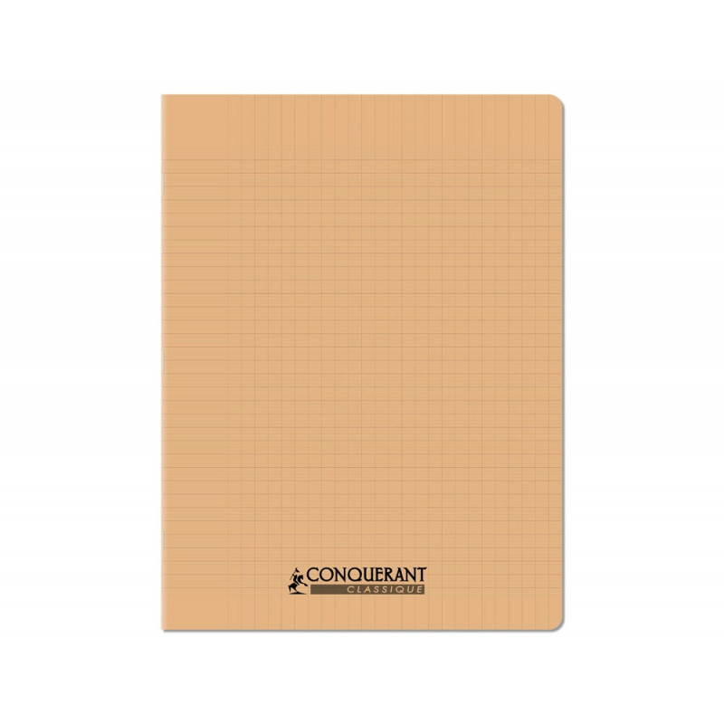 Cahier conquerant poplypropylene indechirable et lavable papier velin extra 24x32 cm 96 pages seyes