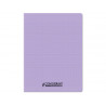 Cahier conquerant poplypropylene indechirable et lavable papier velin extra 24x32 cm 96 pages seyes