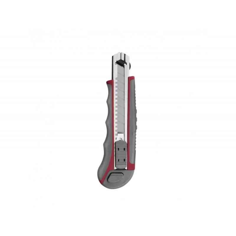 Cutter wonday plastique bi-matiere lame 18mm armature metal bicolore