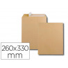 Pochette gpv kraft armé très résistant 120g 24 260x330mm fermeture auto-adhésive boîte 250 unités