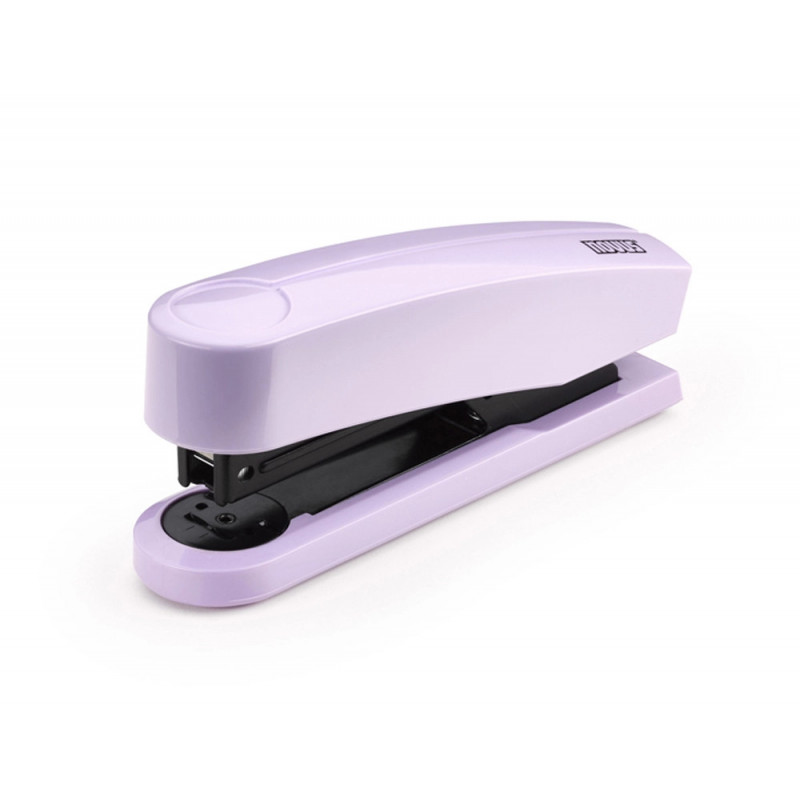 Agrafeuse novus b2 color id 2.0 25f agrafes 24/6-26/6 profondeur agrafage 65mm pretty lilac + 200 agrafes 24/6 super