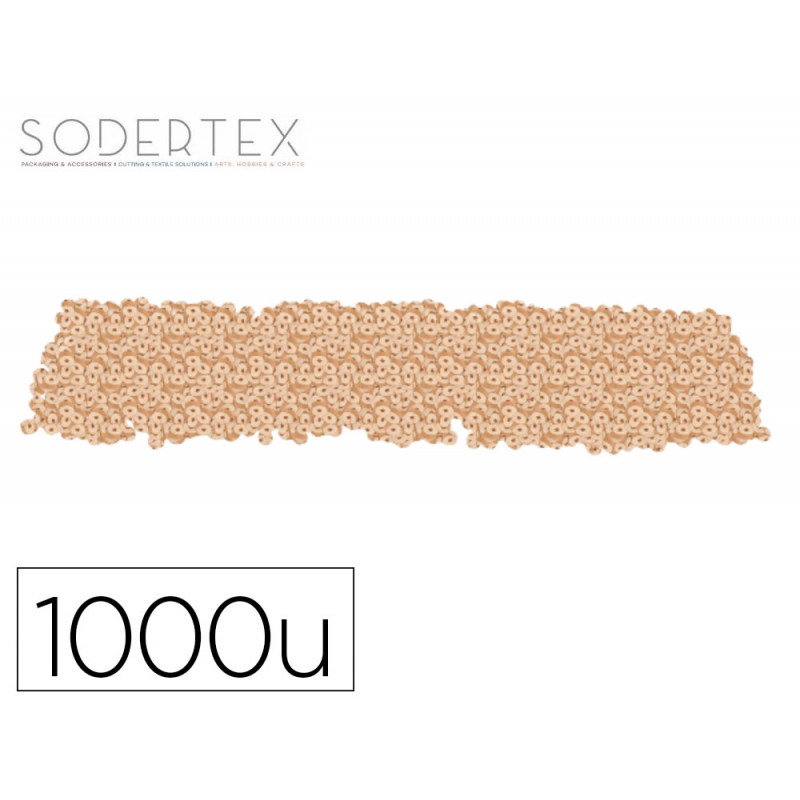Perles sodertex rondelle bois 3x8mm coloris naturel pack 1000 unites