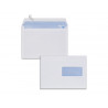 Enveloppes blanches c5 80g f45adhesives 162x229mm pefc eco boite de 500 unites