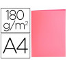 Chemise liderpapel papier cartonne 180g/m2 310x230mm document a4 coloris rose pastel
