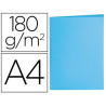 Chemise liderpapel papier cartonne 180g/m2 310x230mm document a4 coloris bleu pastel