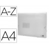 Trieur liderpapel polypropylène a4 210x297mm 700 microns 13 compartiments fermeture élastique transparent
