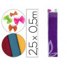 Papier crépon liderpapel 34g/m2 50cmx2.5m unicolore violet