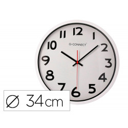 Horloge q-connect murale...