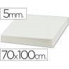 Carton entrecolle liderpapel 70x100cm epaisseur 5mm unicolore blanc