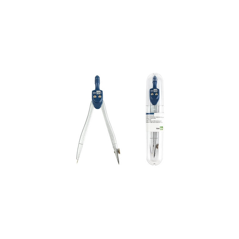 Compas liderpapel scolaire circonférence 34cm longueur 12.5cm