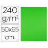 Papier cartonne liderpapel 50x65cm 240gr coloris vert herbe paquet 25 feuilles