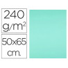 Papier cartonne liderpapel 50x65cm 240gr coloris vert paquet 25 feuilles
