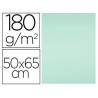 Papier cartonne liderpapel 50x65cm 180gr coloris vert paquet 25 feuilles