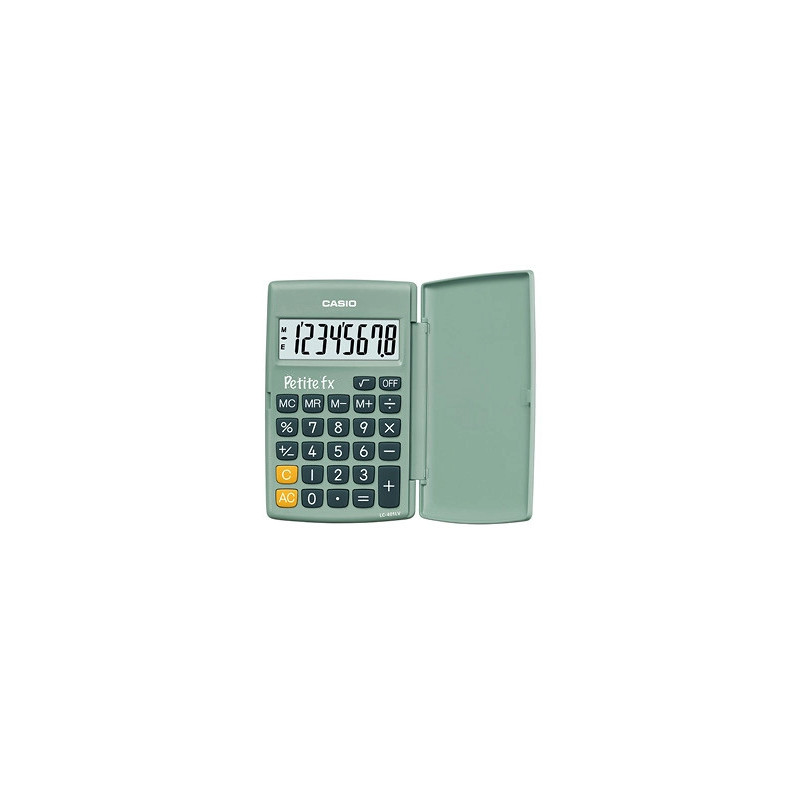 Calculatrice casio scientifique fx4 grand écran spécial enfants mémoire 120x75x10.7mm 70g coloris vert csbtspfxv