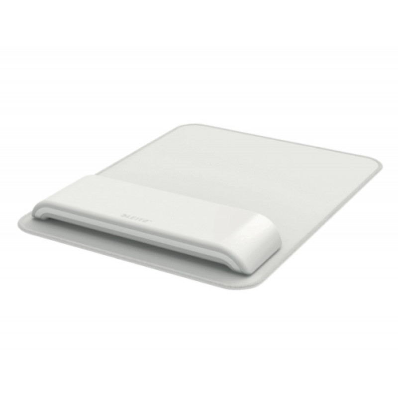 Tapis souris leitz ergo avec repose-poignet 2 positions coloris gris clair