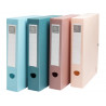 Boite classement exacompta skandi a4 pp recycle fermeture pression dos 60mm coloris assortis