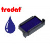 Cassette encrage trodat 6/4910b pour tampon printy 4810/4910/4836/4910ta coloris bleu