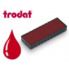 Cassette encrage trodat 6/4817c pour tampon printy 4816/4817 coloris rouge