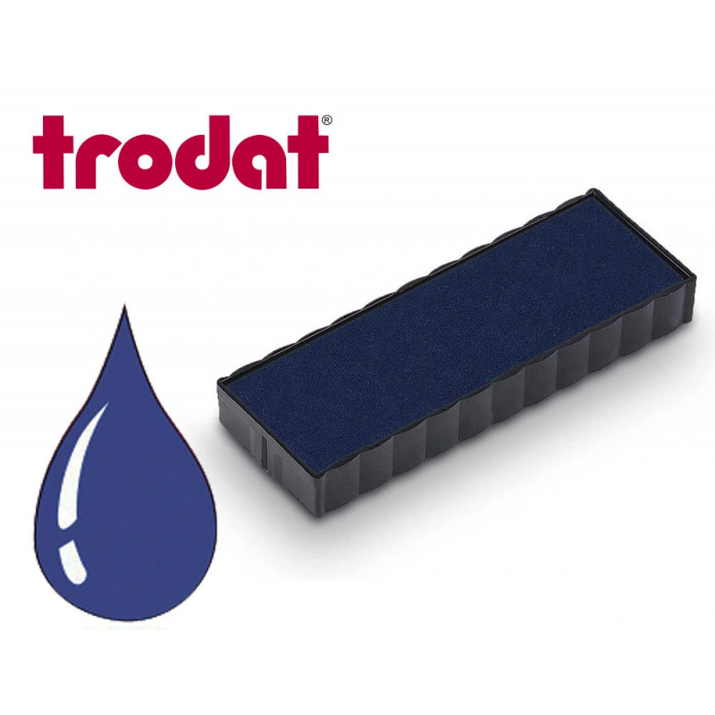 Cassette encrage trodat 6/4817a pour tampon printy 4816/4817coloris noir